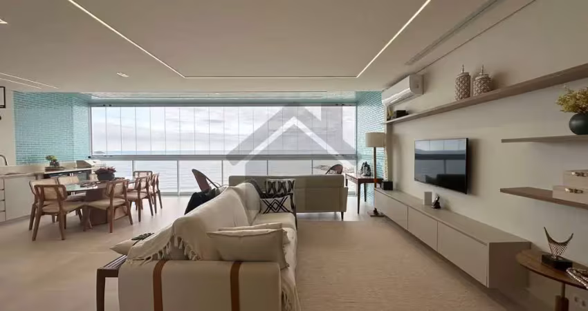 Apartamento vista mar à venda na pitangueiras no guarujá | fino acabamento