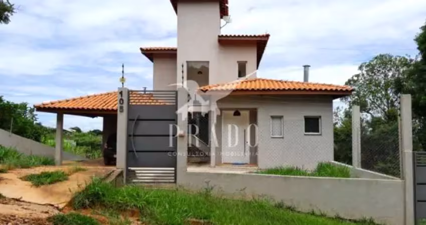 CASA EM COND. FECHADO - 4 SUÍTES,  S. MARIA LARANJAL - ATIBAIA/SP