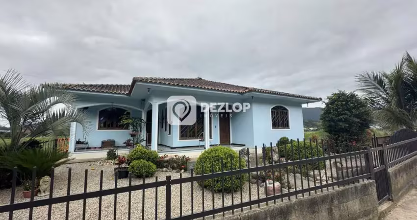 Casa à venda em beira rio, antônio carlos - sc | com açude e galpão no terreno