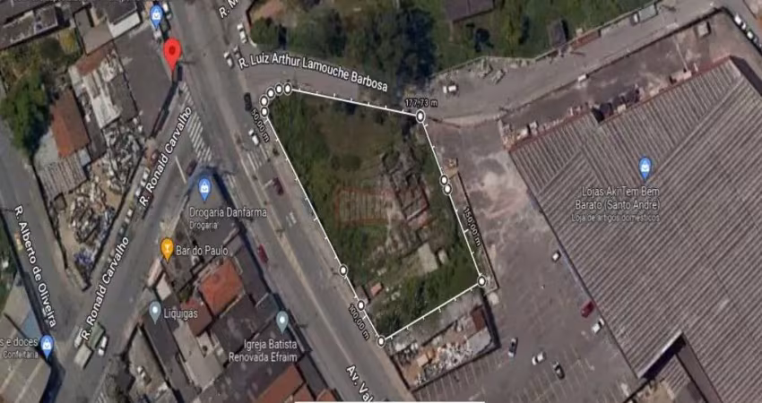 Terreno à venda, condomínio maracanã - santo andré/sp
