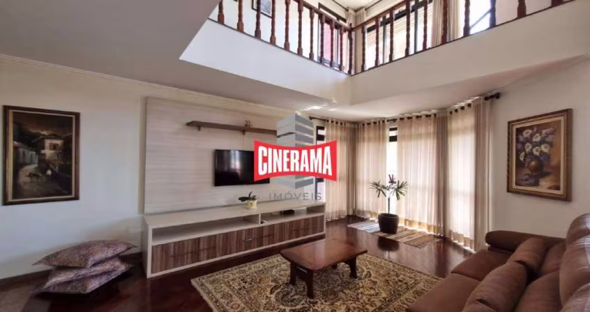 Apartamento Duplex à venda, 5 quartos, 5 suítes, 6 vagas, Vila Bastos - Santo André/SP