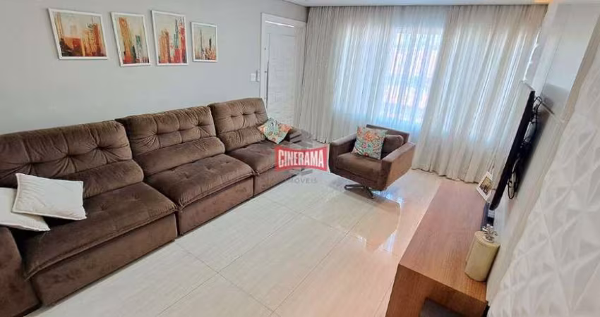 Sobrado à venda, 4 quartos, 2 suítes, 2 vagas, Vila Pires - Santo André/SP