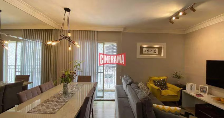Apartamento à venda, 3 quartos, 1 suíte, 1 vaga, mauá - são caetano do sul/sp