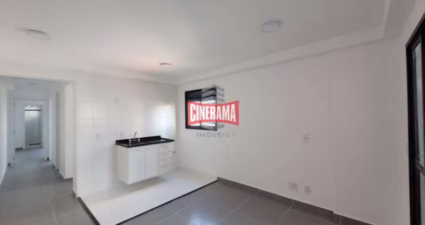 Apartamento para aluguel, 2 quartos, 1 suíte, 1 vaga, Campestre - Santo André/SP