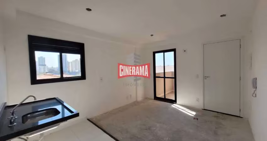 Apartamento à venda, 2 quartos, 1 suíte, 1 vaga, campestre - santo andré/sp