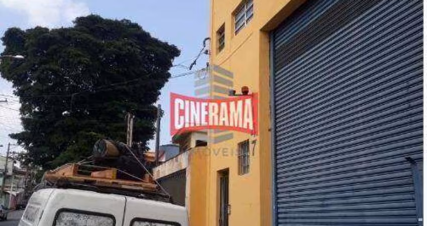 Galpão para locação no Bairro Sacadura Cabral, em Santo André, SP.