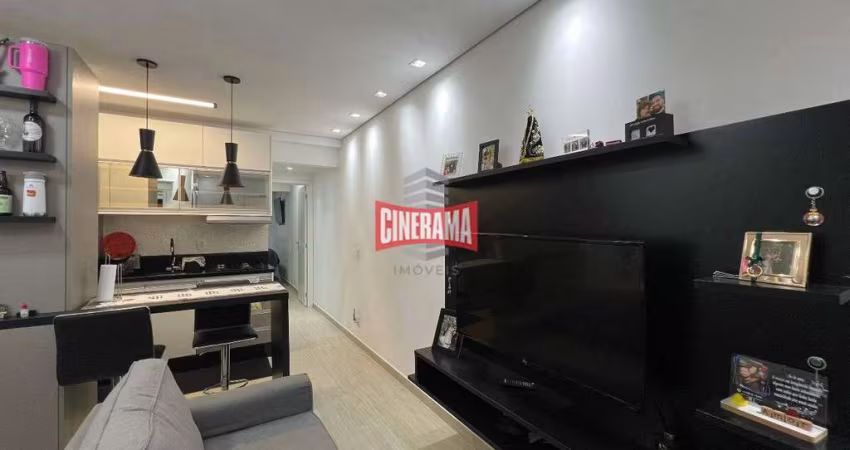 Apartamento para aluguel, 1 quarto, 1 vaga, Campestre - Santo André/SP