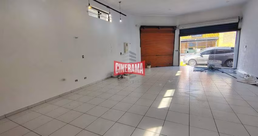 Salão Comercial para locação no Bairro Santo Antônio, em São Caetano do Sul, SP.