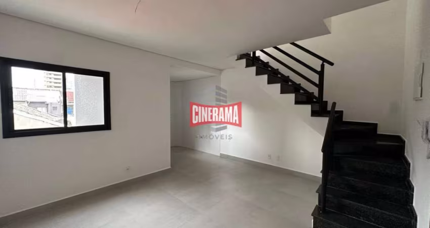 Cobertura à venda, 2 quartos, 1 suíte, 2 vagas, Vila Assunção - Santo André/SP