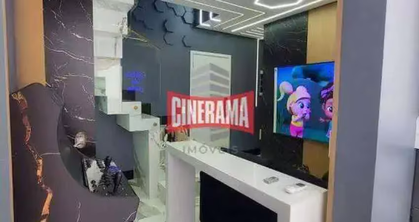 Cobertura à venda, 2 quartos, 1 vaga, santa maria - santo andré/sp