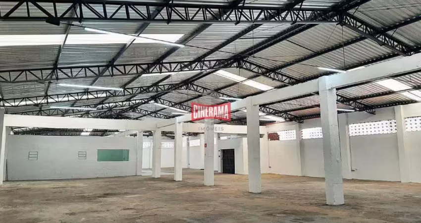 Galpão para aluguel, 8 vagas, jardim santo antônio - santo andré/sp