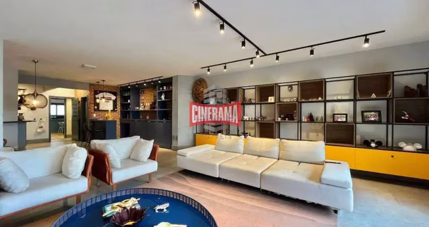 Apartamento para aluguel, 3 quartos, 3 suítes, 3 vagas, santo antônio - são caetano do sul/sp
