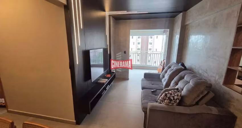 Apartamento à venda, 2 quartos, 1 suíte, 1 vaga, fundação - são caetano do sul/sp