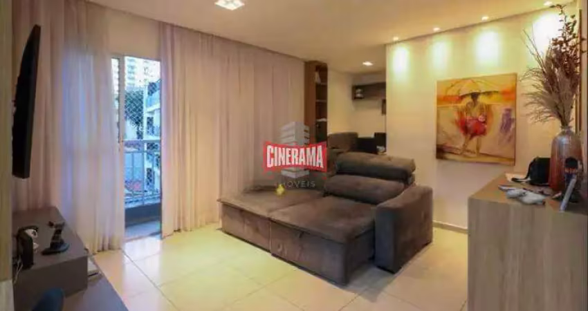 Apartamento à venda, 2 quartos, 1 suíte, 2 vagas, barcelona - são caetano do sul/sp