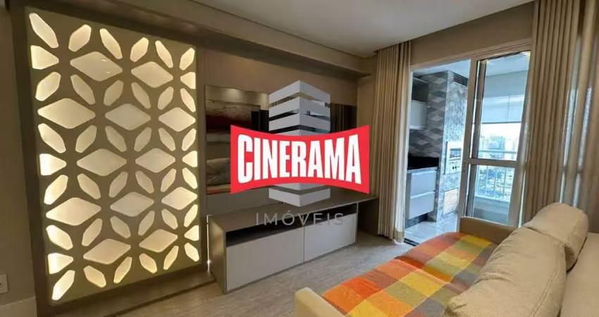 Apartamento mobiliado de 65 m² em são caetano do sul (fundação) – 2 dormitórios com 1 suíte