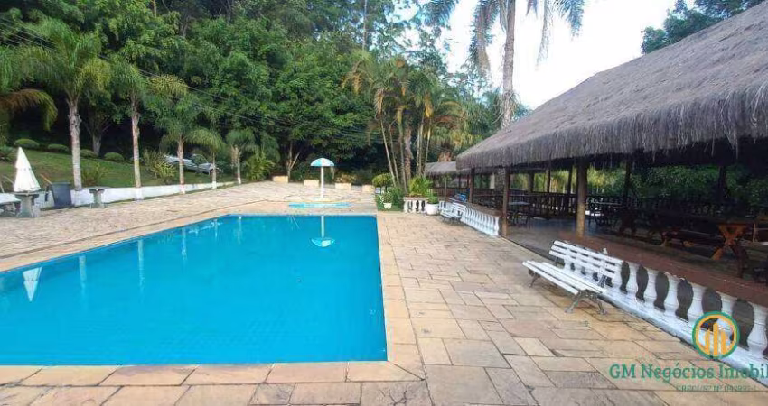 Sítio com 3 lagos e boa infraestrutura para eventos e outros