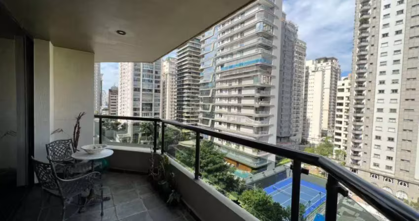 Lindo apartamento 3 suítes, 4 vagas, 9o.andar Vista Parque do Povo Itaim