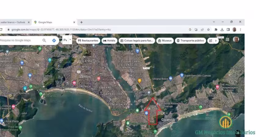 Terreno de 93.003m² para projeto mixed use em guarujá (porto de santos)