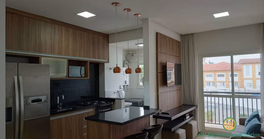 Apartamento mobiliado c/ 2 dorms. Cond. Address Granja Vianna