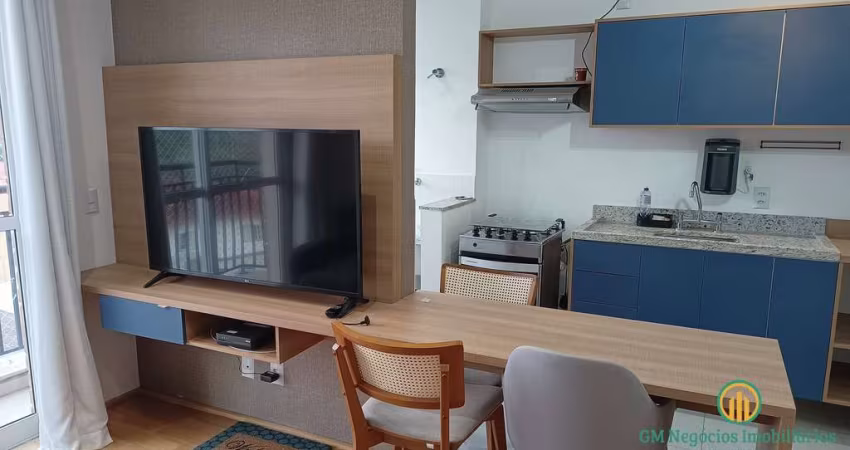 Lindo apartamento 100% mobiliado 1 dorm/ste - Cond. Address Granja Viana
