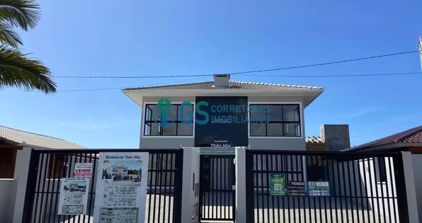 Apartamentos térreo e superior próximos do mar na praia da pinheira/sc