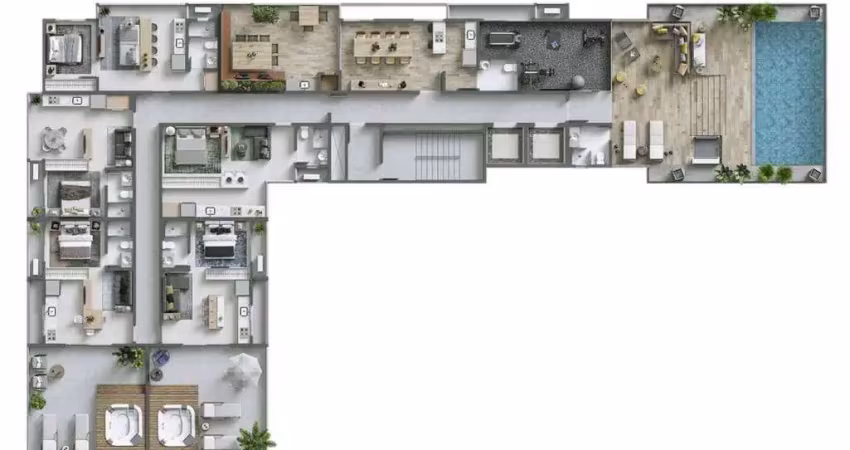 Cobertura com 1 quarto à venda no Centro, Joinville 