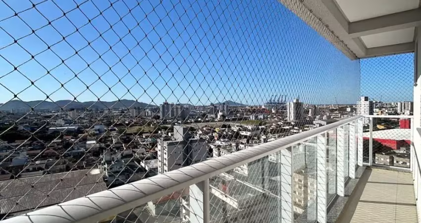 Apartamento semi mobiliado com 01 suíte + 01 dormitório no bairro são joão em itajaí/sc
