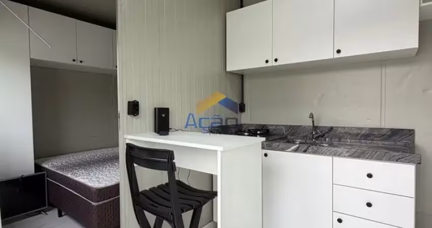 Kitnet container nova mobiliada no bairro cordeiros em itajaí/sc