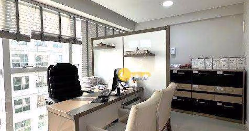 SALA COMERCIAL MOBILIADA NO CENTRO DE ITAJAÍ