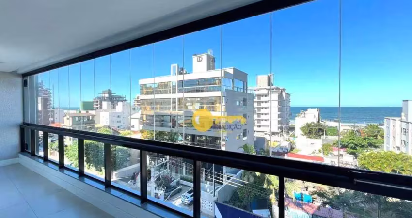 Maravilhoso apartamento com vista mar no praia brava