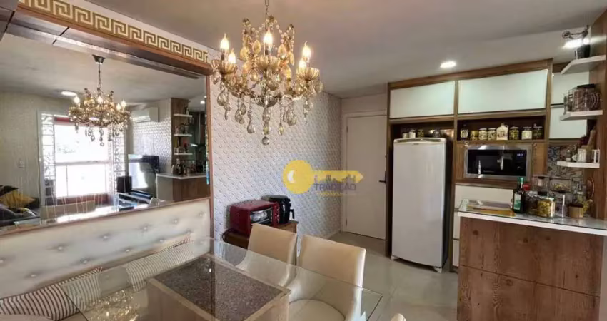 Apartamento semimobiliado com 2 suítes na vila operária