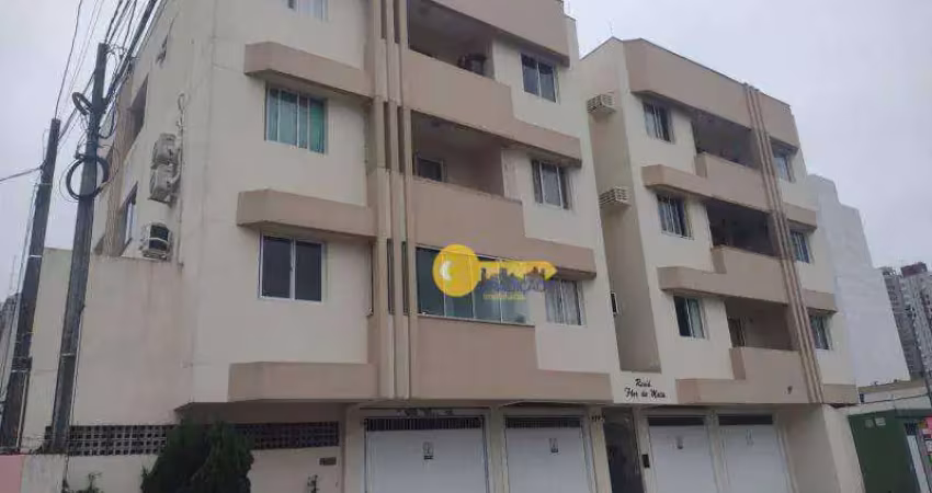 Aluguel r$ 2.300/mês + taxas - apartamento com 1 dormitório para alugar, 48 m² - fazenda - itajaí/sc