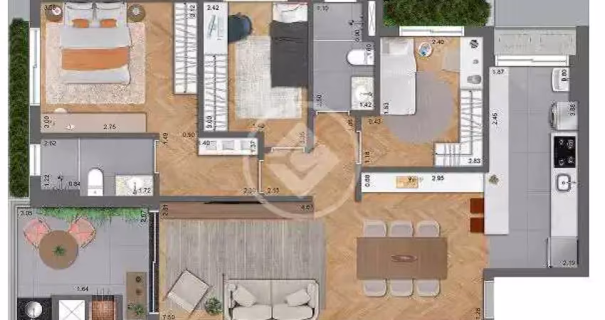 Apartamento com 3 quartos à venda na Rua Jerônimo Durski, 1624, Bigorrilho, Curitiba