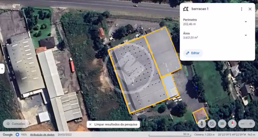 Barracão / Galpão / Depósito à venda na 83535-000, 13473, Centro, Campo Magro