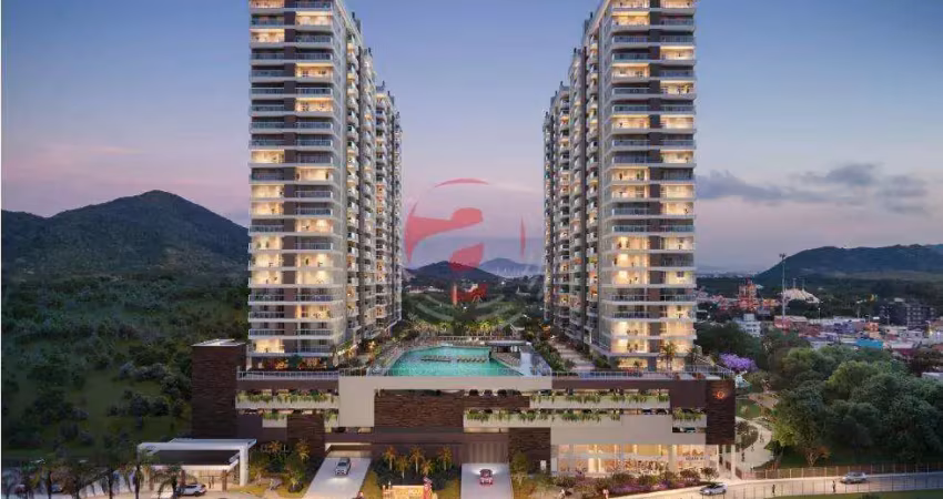 Apartamento para venda em penha, armação, 2 dormitórios, 1 vaga