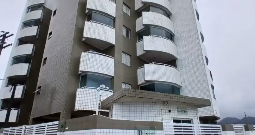 Lindo apartamento dois dormitórios uma suíte, vista mar definitiva em mongaguá - sp