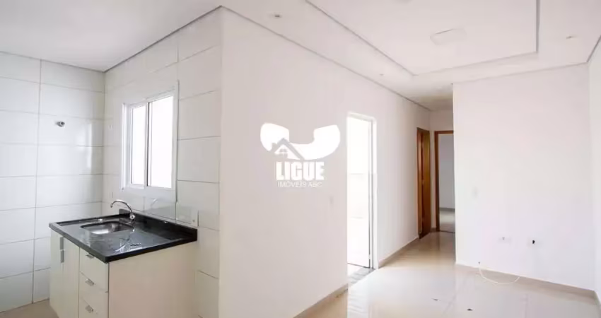 Apartamento com 2 quartos para alugar na Rua Ingá, 163, Vila Linda, Santo André