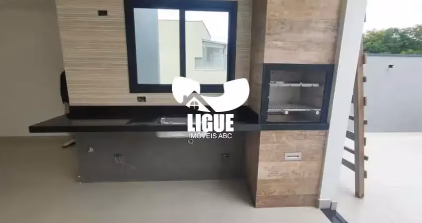 Cobertura com 2 quartos à venda na Rua Andradina, 155, Vila Valparaíso, Santo André