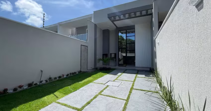 Casa nova plana em fortaleza no bairro lagoa redonda - pronta