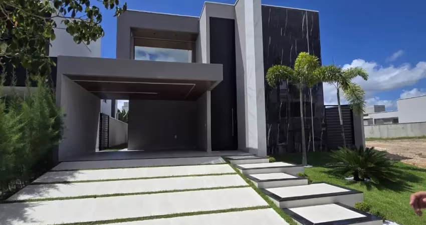 Casa plana na cidade alpha ceará - terras alphaville 3 - eusébio
