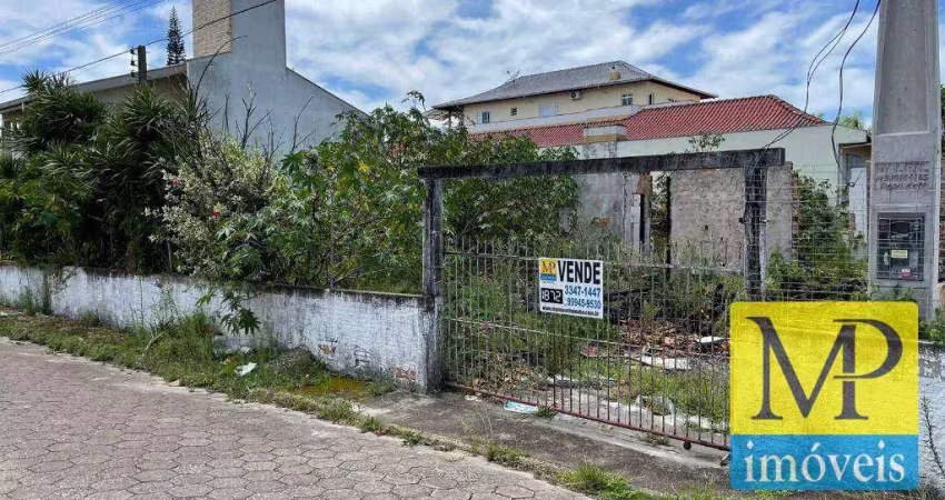 Terreno à venda, 517 m² por r$ 1.600.000,00 - centro - penha/sc