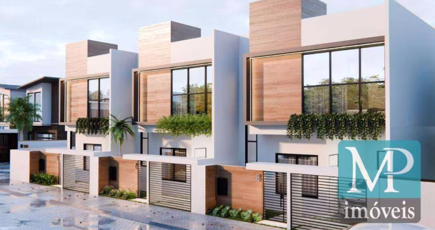 Sobrado com 3 dormitórios à venda, 113 m² por R$ 690.000 - Armação - Penha/SC