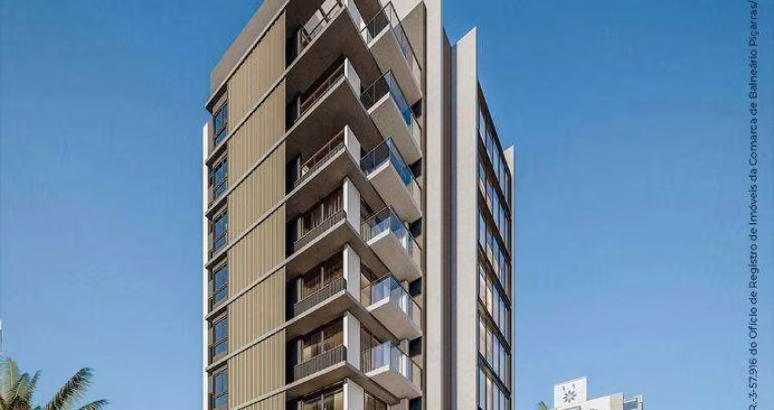 Apartamento com 2 dormitórios à venda, 106 m² por R$ 1.700.567,14 - Praia de Armação do Itapocorói - Penha/SC