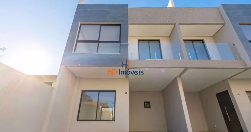 Sobrado com 3 dormitórios à venda, 112 m² por r$ 649.000,00 - uberaba - curitiba/pr