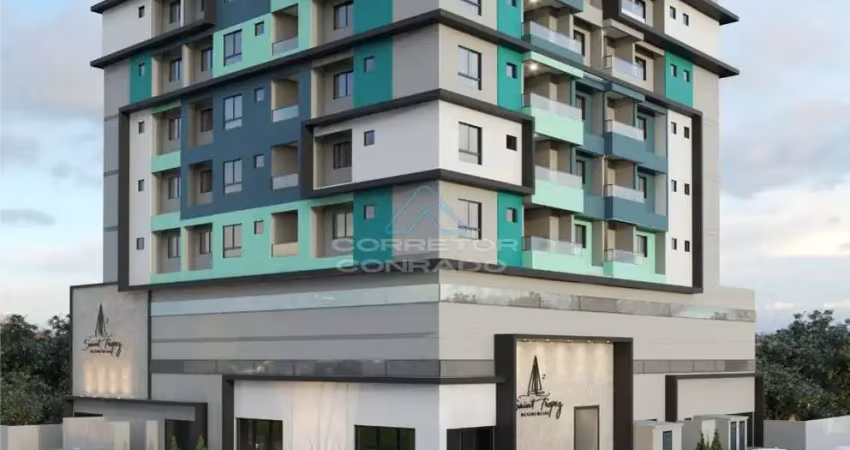 Apartamento no saint tropez residence com vista mar em navegantes