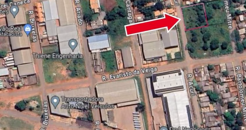 Amplo terreno no Noroeste próximo a BR