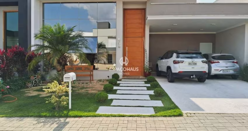 Casa em condomínio fechado com 3 quartos à venda na Avenida Fábio Ferraz Bicudo, Jardim Residencial Dona Lucilla, Indaiatuba