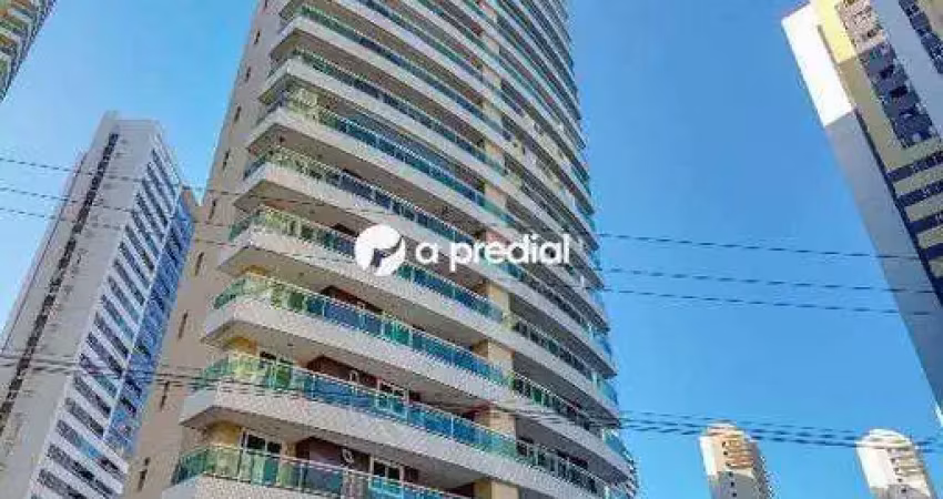 Apartamento para aluguel, 3 quartos, 2 suítes, 1 vaga, cocó - fortaleza/ce