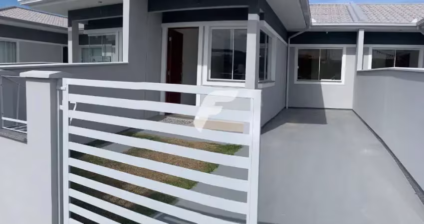 Casa geminada com suíte - localizada no loteamento vale verde – palhoça