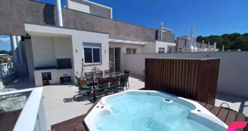 Cobertura com 2 dormitórios à venda, 138 m² - campeche - florianópolis/sc